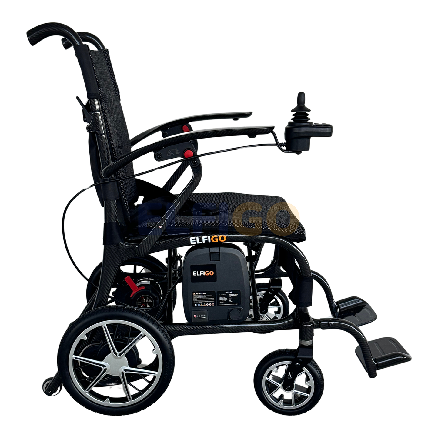Ultra-Lite Carbon Motorised Wheelchair PMA (11.7 kg) Right 6AH