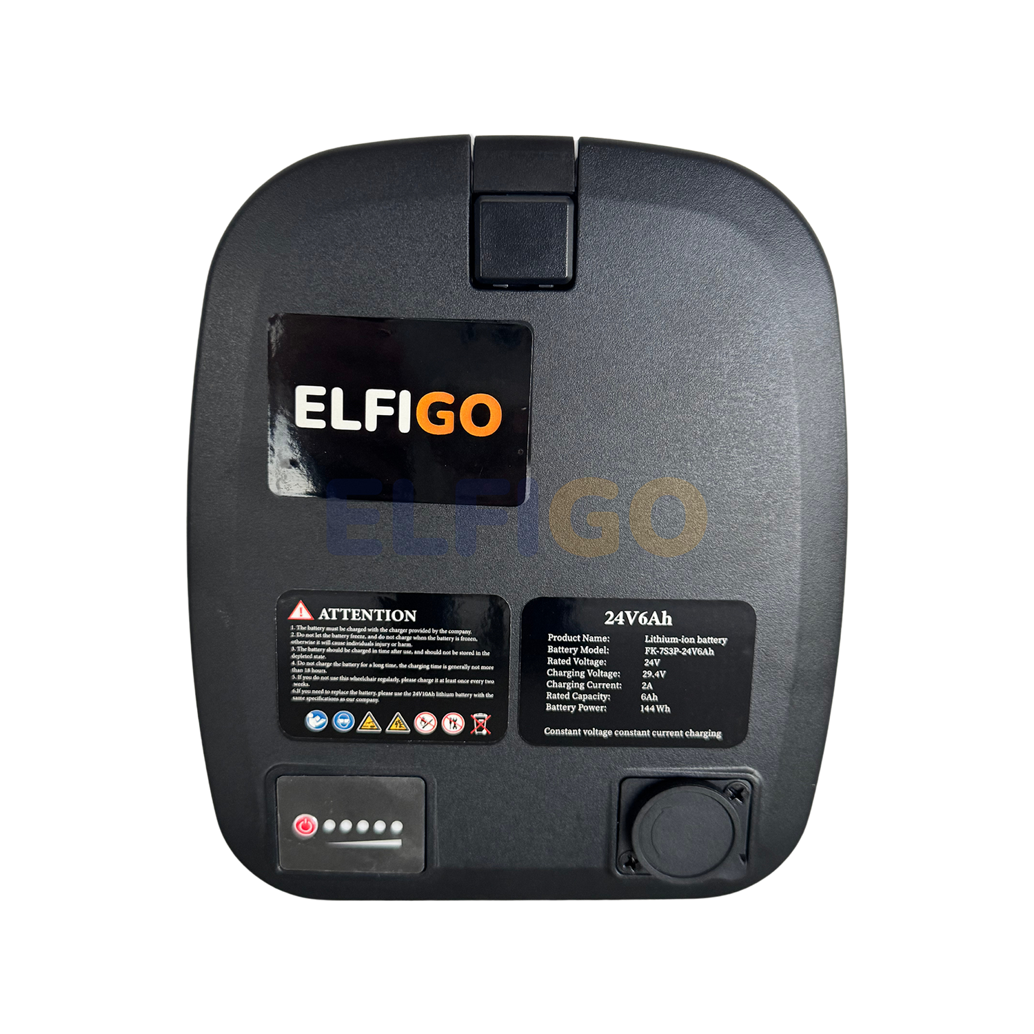 Ultra-Lite Carbon Motorised Wheelchair PMA (11.7 kg) Battery 6AH